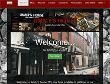 Tablet Screenshot of jimmyshouseny.com